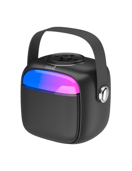 Altavoz universal Bluetooth 6W COOL Mini Karaoke + micrófono negro