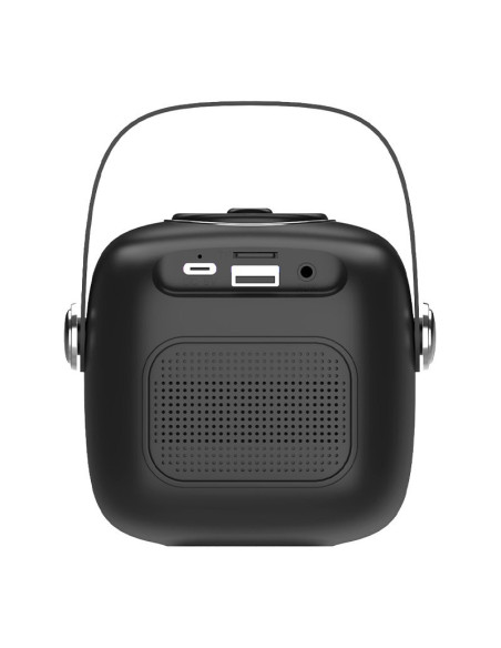 Altavoz universal Bluetooth 6W COOL Mini Karaoke + micrófono negro