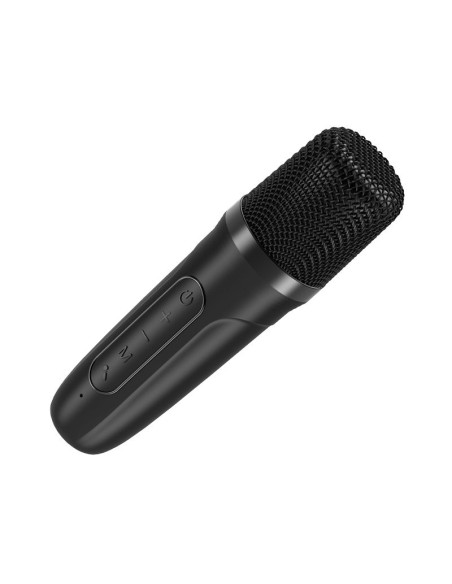 Altavoz universal Bluetooth 6W COOL Mini Karaoke + micrófono negro