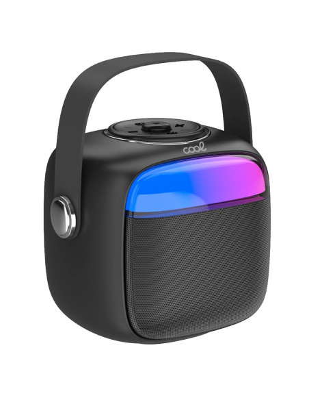 Altavoz universal Bluetooth 6W COOL Mini Karaoke + micrófono negro