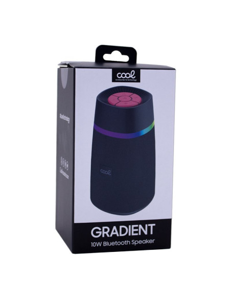 Altavoz universal Bluetooth 10W COOL Gradient TWS rojo