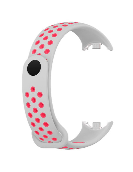Correa deportiva Xiaomi Smart Band 8 gris y rosa