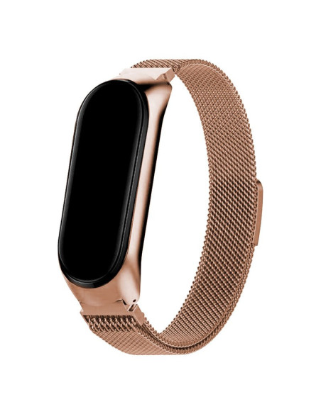 Correa Xiaomi Smart Band 8 metálica rosa cobre