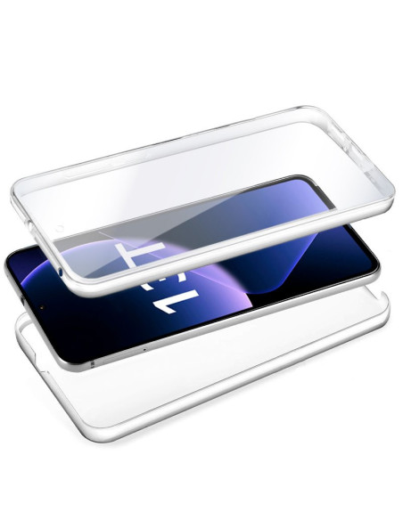 Funda gel TPU 3D Xiaomi 13T / 13T Pro transparente (Frontal + trasera)