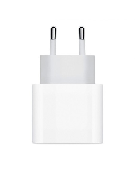 Cargador de red compatible Apple (Sólo enchufe adaptador) toma tipo C 20 W blanco