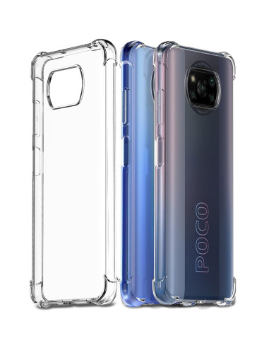 Carcasa TPU Xiaomi Poco X3 / X3 Pro antigolpes transparente