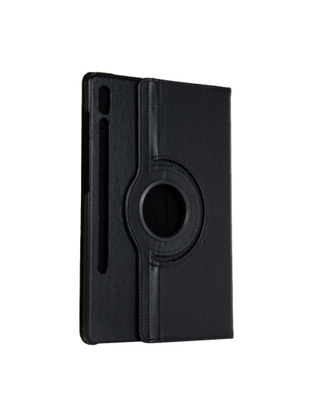 Funda soporte Samsung Galaxy Tab S9 FE polipiel negra