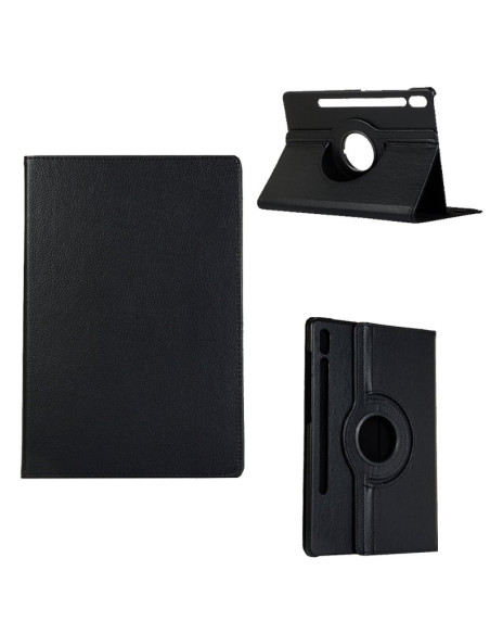 Funda soporte Samsung Galaxy Tab S9 FE polipiel negra