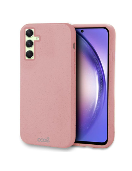 Carcasa biodegradable Samsung A546 Galaxy A54 5G PBAT ecológico rosa