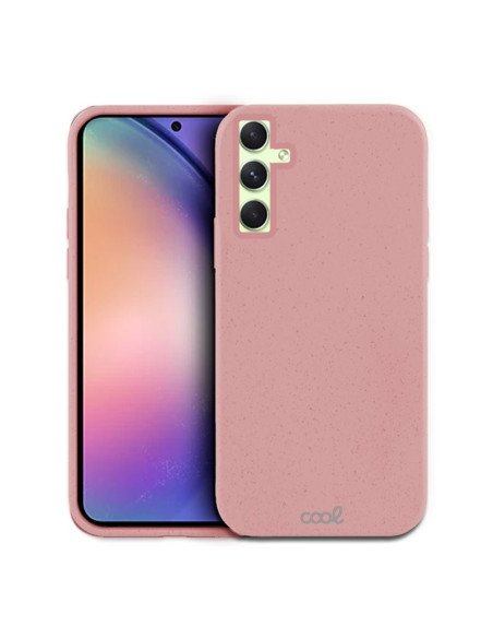 Carcasa biodegradable Samsung A546 Galaxy A54 5G PBAT ecológico rosa