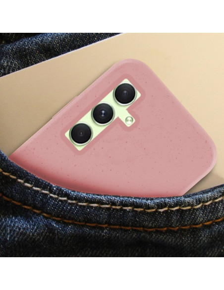 Carcasa biodegradable Samsung A546 Galaxy A54 5G PBAT ecológico rosa