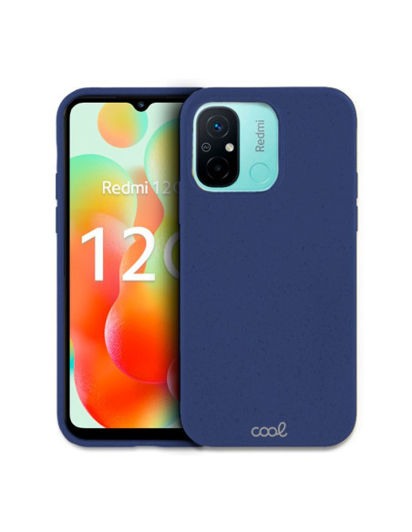 Carcasa biodegradable Xiaomi Redmi 12C PBAT ecológico azul marino