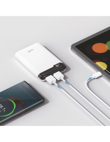 Batería externa con pantalla Power...