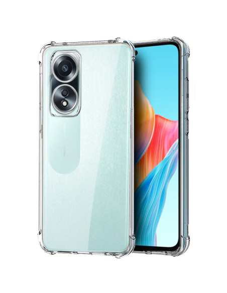 Carcasa TPU Oppo A58 4G antigolpes transparente