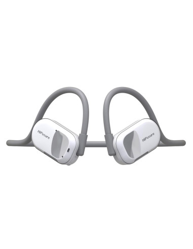 Auriculares deportivos bluetooth estéreo HiFuture Mate 4 gris y blancos