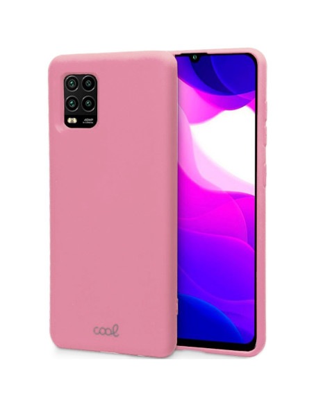 Carcasa TPU cama tela Xiaomi Mi 10 Lite rosa