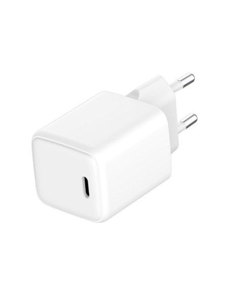 Cargador red universal ultra rápido (PD) toma tipo C COOL (35W) blanco