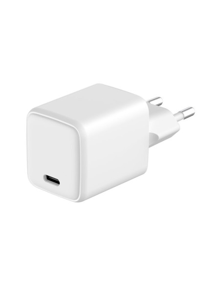 Cargador red universal ultra rápido (PD) toma tipo C COOL (35W) blanco