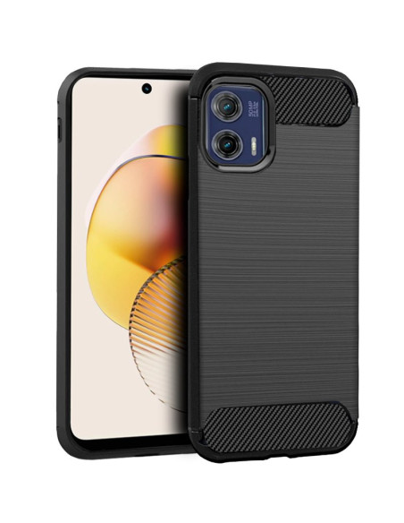 Carcasa TPU Motorola Moto G73 5G carbón negra