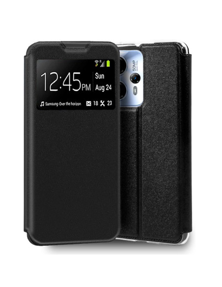 Funda libro soporte TPU Motorola Moto G13 / G23 negra