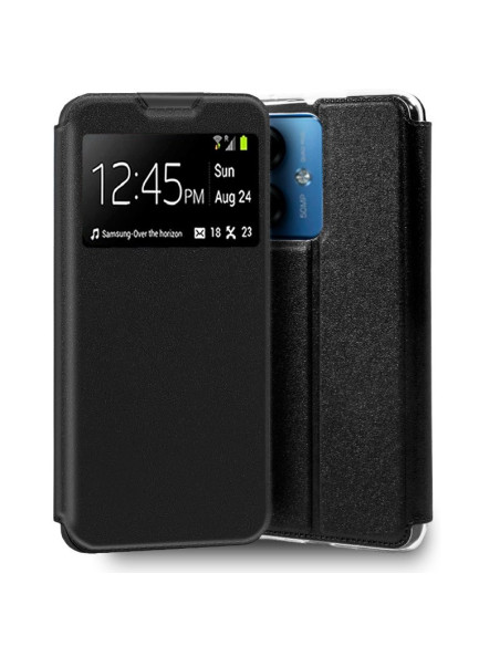 Funda libro soporte TPU Motorola Moto G14 negra