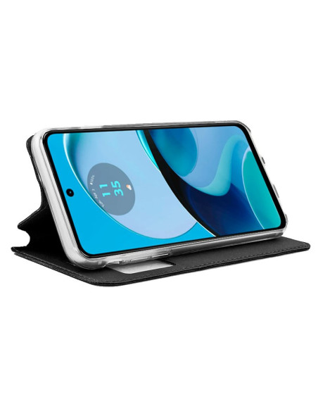 Funda libro soporte TPU Motorola Moto G14 negra