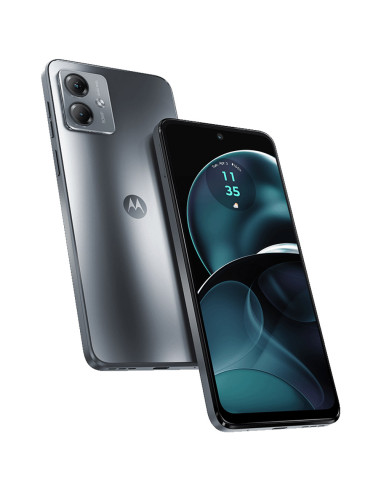 Motorola Moto G14 6,5" 128 GB / 4 GB RAM gris acero (Steel Gray)