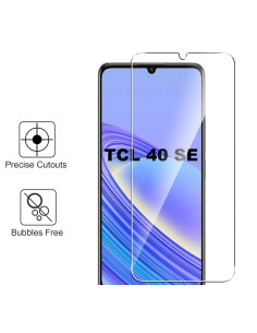 Protector pantalla vidrio templado plano TCL 40 SE