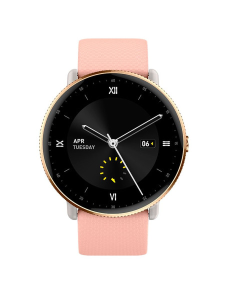 Smartwatch COOL Forever pantalla AMOLED silicona rosa (Llamadas, salud, deporte)