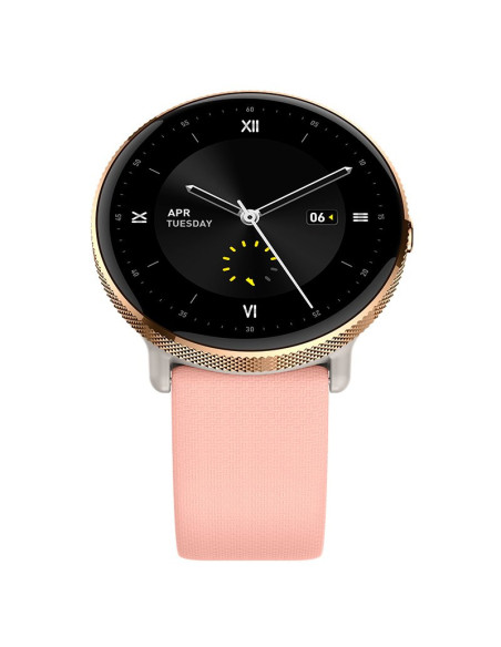 Smartwatch COOL Forever pantalla AMOLED silicona rosa (Llamadas, salud, deporte)