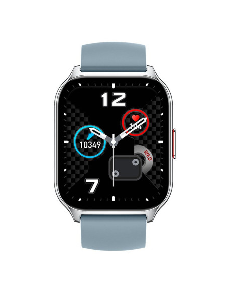 Smartwatch COOL Nova silicona gris (Llamadas, salud, deporte)