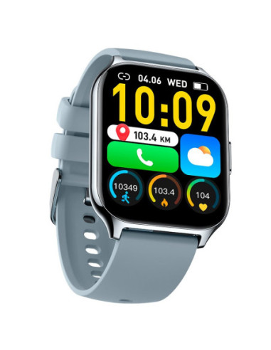 Smartwatch COOL Nova silicona gris...