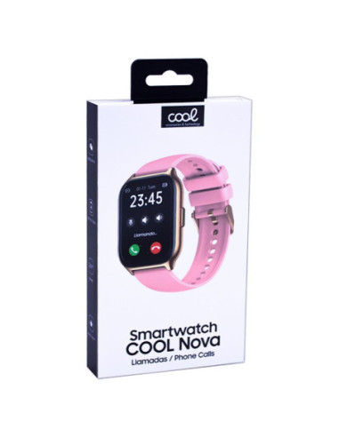 Smartwatch COOL Nova silicona rosa...