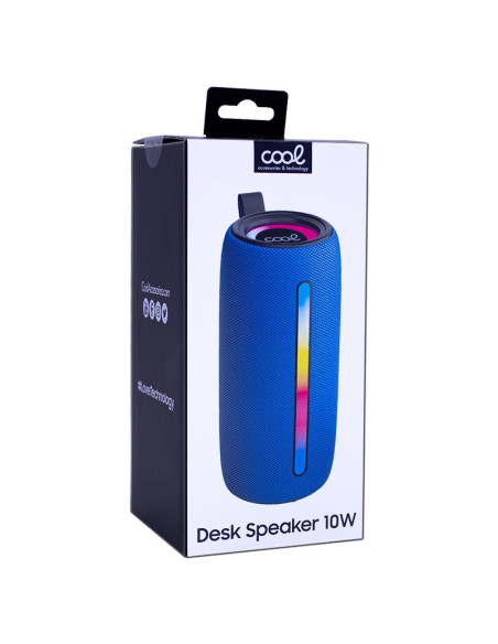 Altavoz música universal Bluetooth COOL Desk 10W azul