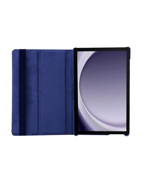 Funda polipiel soporte Samsung Galaxy Tab A9 X110 azul 8,7 pulgadas