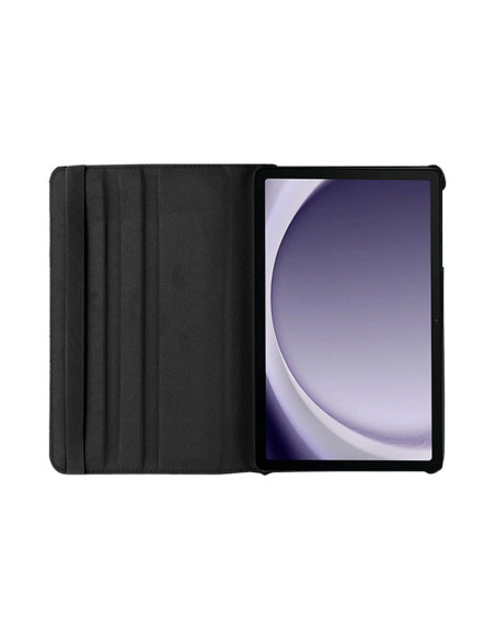 Funda polipiel soporte Samsung Galaxy Tab A9 X110 negra 8,7 pulgadas