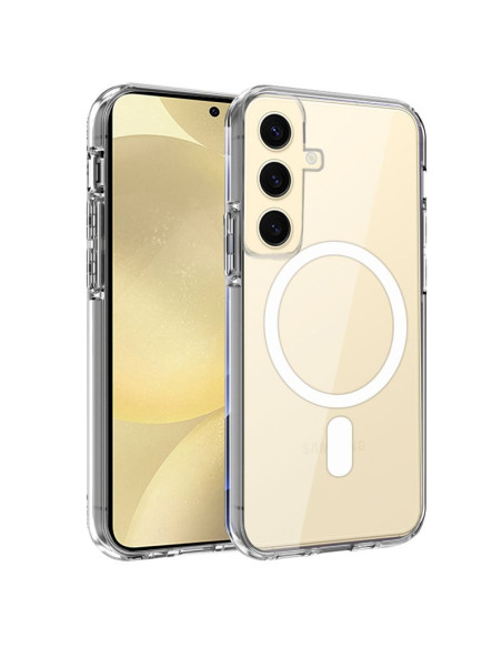 Carcasa TPU Samsung S926 Galaxy S24 Plus magnética transparente