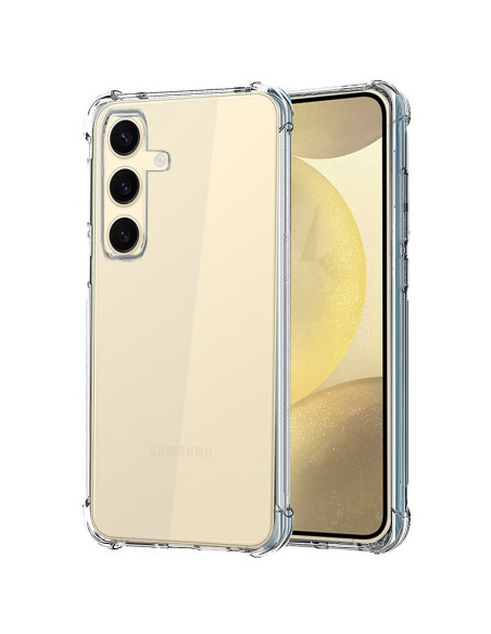 Carcasa TPU reforzada Samsung S926 Galaxy S24 Plus antigolpes transparente