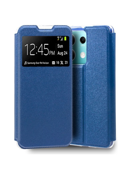 Funda libro soporte TPU Xiaomi Redmi Note 13 5G azul