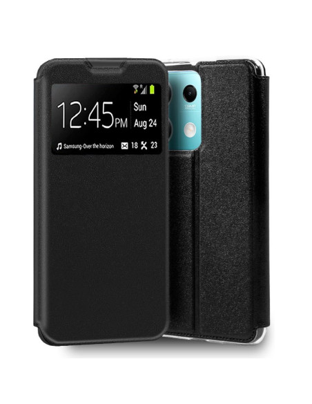 Funda libro soporte TPU Xiaomi Redmi Note 13 5G negra
