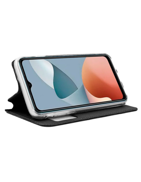 Funda libro soporte TPU ZTE Blade A34 negra