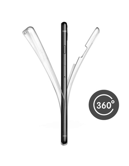 Funda gel TPU 3D Oppo A18 y A38 transparente (Frontal + trasera)