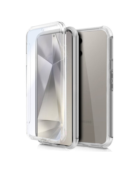 Funda gel TPU 3D Samsung S928 Galaxy S24 Ultra transparente (Frontal + trasera)