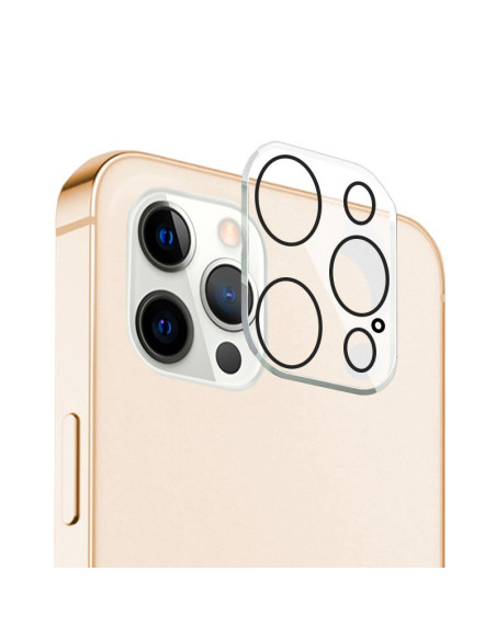 Protector cámara vidrio templado iPhone 15 Pro / 15 Pro Max