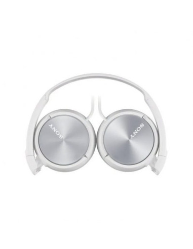 Auriculares manos libres cascos estéreo Jack 3,5 mm Sony MDR-ZX310 blancos