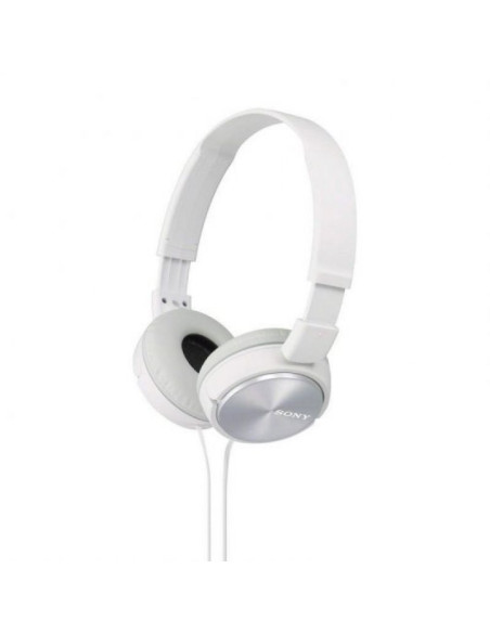 Auriculares manos libres cascos estéreo Jack 3,5 mm Sony MDR-ZX310 blancos