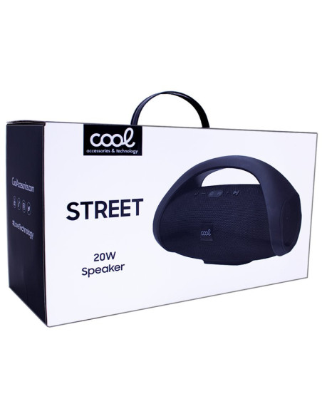 Altavoz universal Bluetooth COOL Street (20W) negro