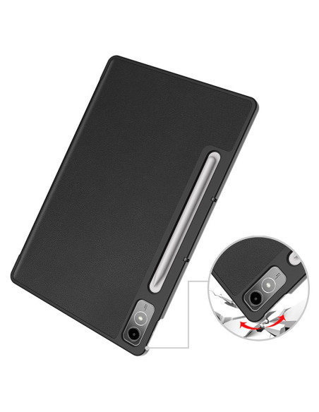 Funda soporte Lenovo Tab P12 12.7 Pulg polipiel negra