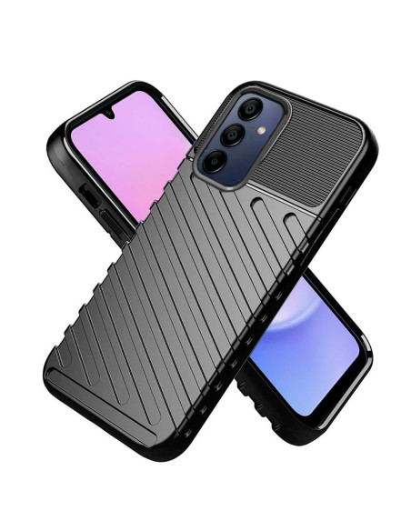 Carcasa TPU reforzada Samsung A155 Galaxy A15 / A15 5G armadura negra