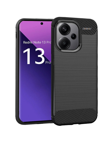 Carcasa TPU Xiaomi Redmi Note 13 Pro Plus 5G carbón negra